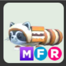 Smores Raccoon Neon Mega Adopt Now