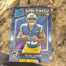 2024 Panini Donruss #10 Blake Corum Rated Rookie Retro