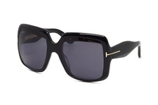 NEW TOM FORD FT1194 01A SHINY BLACK/SMOKE AUTHENTIC SUNGLASSES 55-21-134