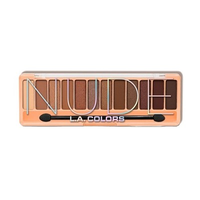 Professional Quality Color Vibe 12 Nude Tones Eyeshadow Palette - Easy Blending