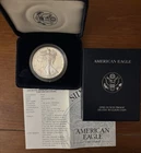 1995-P Proof $1 American Silver Eagle Box, OGP & COA
