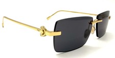 FRED FG40065U 30A Gold/Black Sunglasses 58-13-140