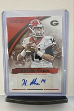 2015 Panini Georgia Bulldogs - Signatures Hutson Mason #HM-GA (AU, RC)