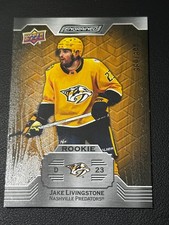 2023 UPPER DECK ENGRAINED #154 JAKE LIVINGSTONE AUTO OAK RC ROOKIE