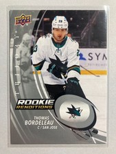 2022-23 Upper Deck Trilogy Rookie Renditions #RR-20 Thomas Bordeleau RC