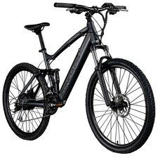 Zündapp XFS E Bike 27,5" Bicicletta Elettrica E-Mountain Bike Pedelec MTB Nero 48cm