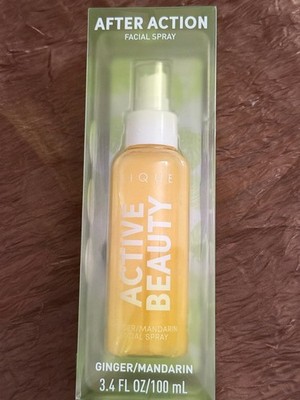 Active Beauty After Action Facial Spray Ginger And Mandarin 3.4 Oz (Damaged Box)