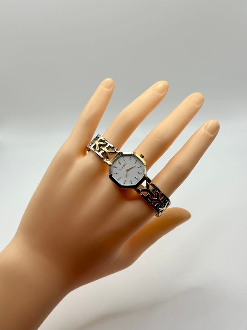 Yves Saint Laurent 2200-226313 Quartz White Dial Watc… - Gem