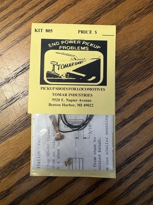 Tomar Industries Pick Up Shoes For HO, HOn3, Sn3 And Some S Scale Models