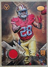 2014 Topps Valor Relic (PATCH) - Carlos Hyde #VRR-CH (12/50)