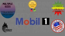 Mobil 1 Logo Vinyl Window Decal Large Trailer Bumper Sticker Multiple Sizes NEW