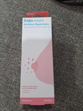 FRIDA MOM NO MESS NIPPLE BALM HYDRATING SALVE UNSCENTED LANOLIN FREE 1.6 OZ NEW