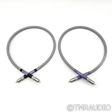 Tubulus Concentus RCA Cables; 0.75m Pair Interconnects (1/8)