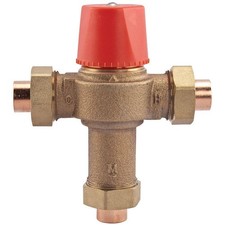 Watts 0559109 Thermostat Mixing Valve 3/4" Bronze 150 PSI 90-160 F Sweat