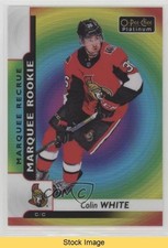 2017-18 O-Pee-Chee Platinum Rainbow Color Wheel Colin White #177 READ 0cr