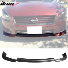 Fits 09-15 Nissan Maxima ST Style Front Bumper Lip Lower Chin Splitter - PU