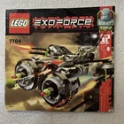 Lego 7704 Exo Force Sonic Phantom Light  215 Pieces Complete W/Manual & Minifig