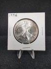 1996 $1 American Silver Eagle 1 oz Uncirculated Toned Spots  6579