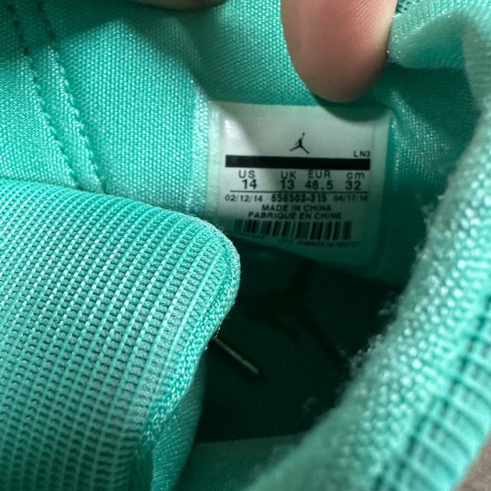 Jordan Future 'Hyper Jade' Talla 14 Sin caja 656503-315 Foto 2 de 4