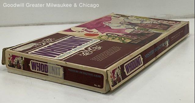 Vintage Whodunit Mystery Detective Game (OPENED)