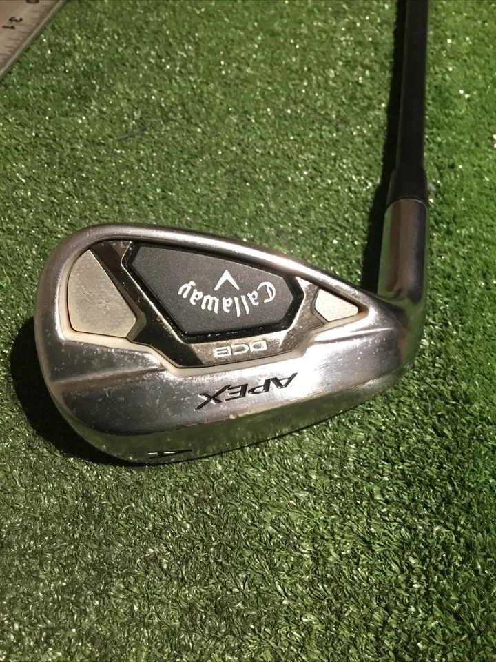 Callaway Left Handed Apex DCB Forged Gap Wedge (GW) Regular KBS TGI 70 Graphite - Image 2 of 4