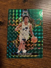 2023-24 Panini Mosaic - Collin Sexton #62 Green Mosaic Prizm