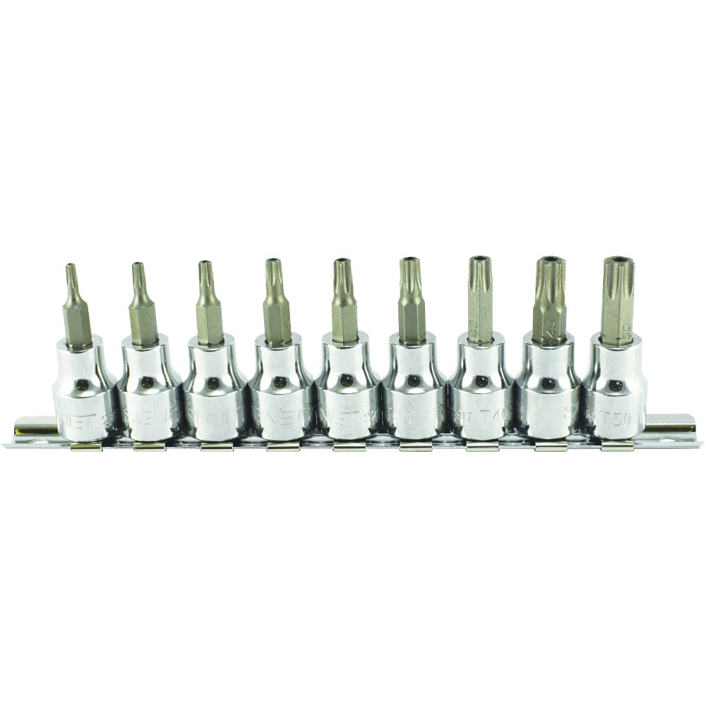 Tamper Proof Torx Socket Set 3/8"" Drive T10-T50 Signet S22927