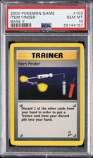 2000 POKEMON BASE SET 2#103 ITEM FINDER PSA 10