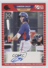 2021 Leaf Pro Set Baseball Blaster Auto Cameron Cauley #PS-CC2 Auto 0il7