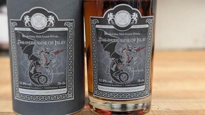 Sammlungsauflösung: The Dark Side of Islay 19 J. Octovulin- Malts of Scotland