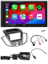 JVC Bluetooth 2DIN Lenkrad DAB USB Autoradio für Ford Transit V363 2014-2018