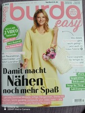 Burda easy sewing patterns magazine 3/2022 German, brand new condition 