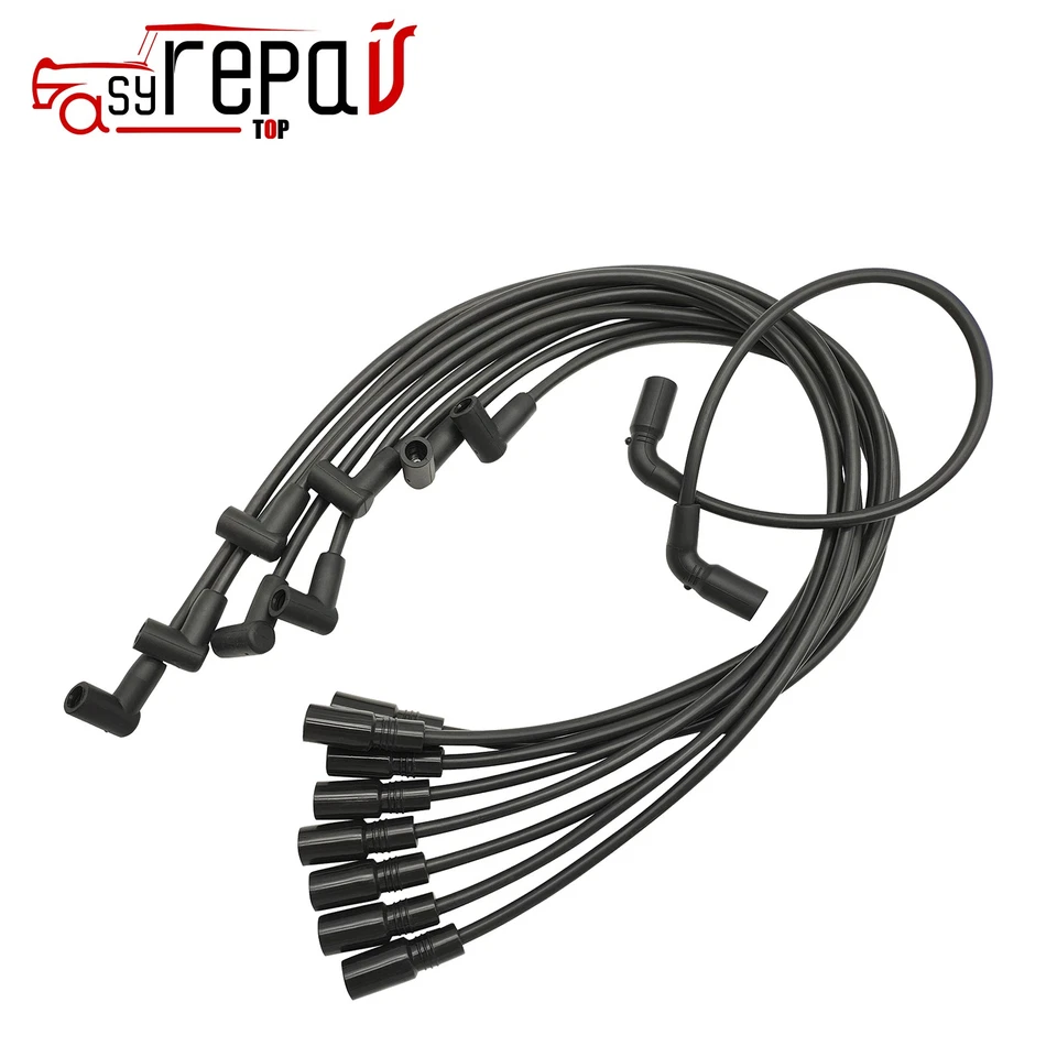 Cables de encendido + bujías de iridio para Chevrolet C1500 K1500 1996 1997 1998 1999 Foto 2 de 4