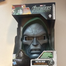 Hasbro Avengers Doomsday Doctor Doom Voice Reactive FX Mask, Green/Silver, 5