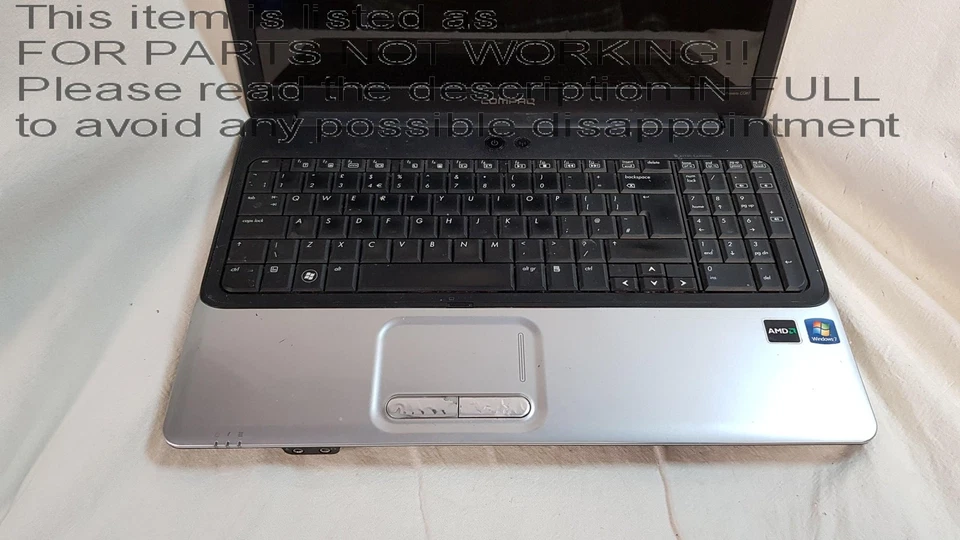 READ DESCRIPTION! HP presario cq61 15.6" Laptop AMD Sempron M120 - Image 4 of 4