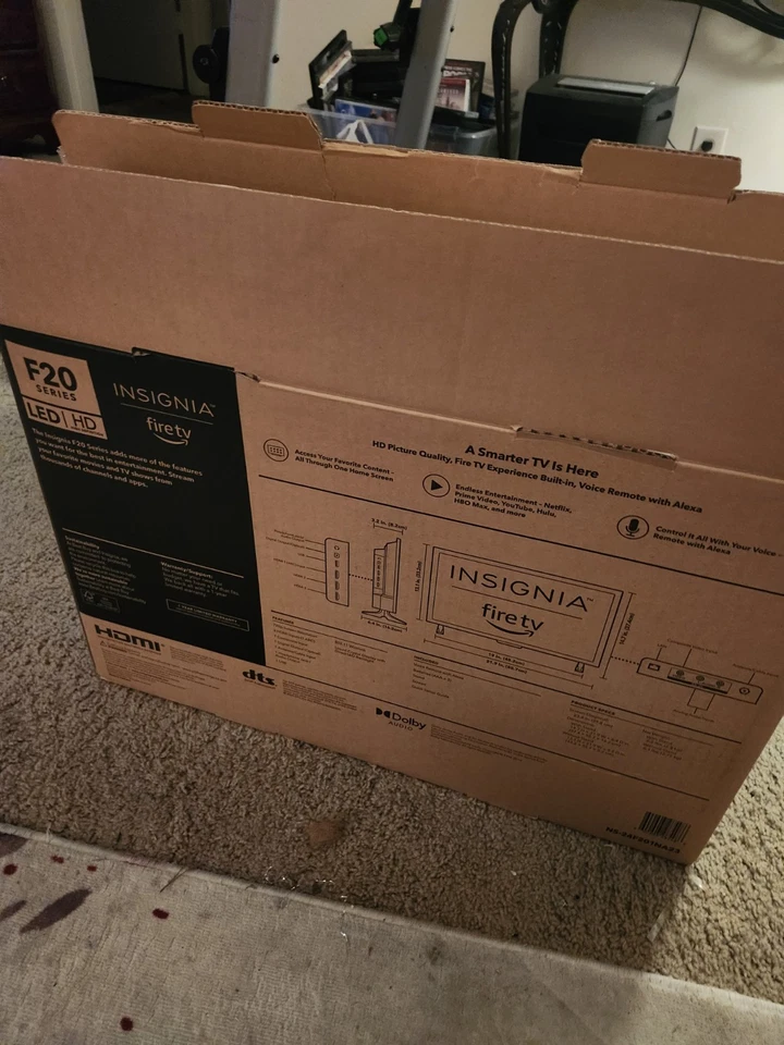 Insignia NS24F202NA22 24 inch F20 Series HD 1080p Smart LED TV - Image 2 of 4