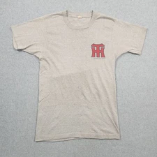 Vintage Talking Heads Shirt Large Speaking In Tongues Tour Screen Stars  1983 80