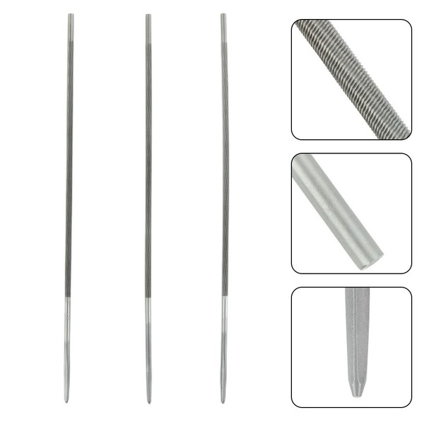Motosierra Limas Redondas 4 4.8 5.5mm Motosierra Limas Redondas Operaciones de Registro