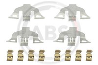 A.B.S. 1995Q ZubehöRsatz, Scheibenbremsbelag Hinten FüR Hyundai Kia