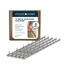 House2Home 14" Upholstery Metal Tack Strips, Fabric Reupholstery Supplies for...