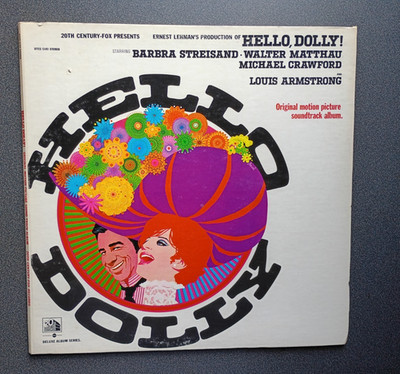 HELLO DOLLY SOUNDTRACK LP Barbra Streisand 20th Century Gatefold 1969 VG+
