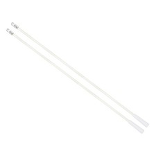 2Pcs 30" Blinds Wand Replacement, Blinds Tilt Wand with Hook and Grip, White