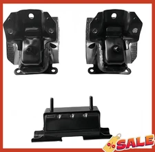 Engine Motor Transmission Mount Kit 3Pcs Compatible with Silverado 1500 /Tahoe