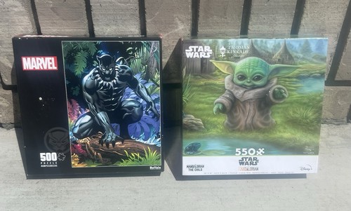 BRAND NEW Marvel Black Panther and Star Wars The Mandalorian Puzzles - Picture 2 of 10