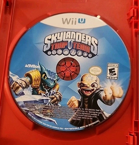 [Nintendo Wii U 2014] Skylanders Trap Team Disc Only Tested