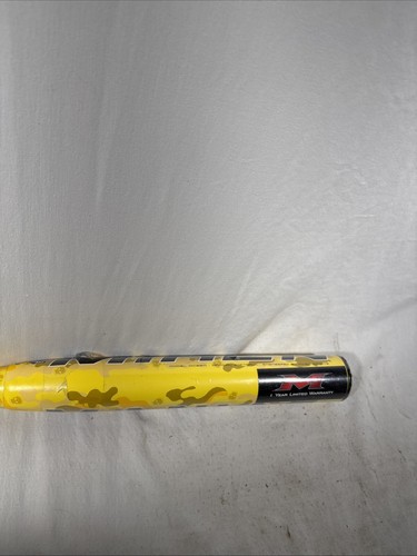 Miken Maniac DIC20M Yellow Camo 34" 28oz Alloy USA Softball NEU (Riss letztes Bild) - Bild 6 von 19