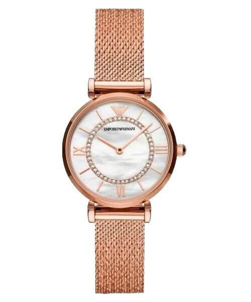 Caja de acero inoxidable Emporio Armani CASUAL relojes de pulsera