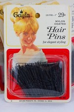 Gayla Brand Vintage Hair Pins in Original Package, ONE PER BIN