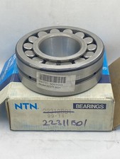 22311 Straight Bore NTN Spherical Roller Bearing 55x120x43 mm , 22311BD1