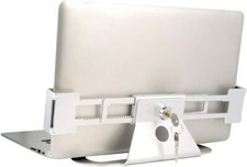 Laptop Security Lock Retail Anti Theft Holder Adjustable Width Silver